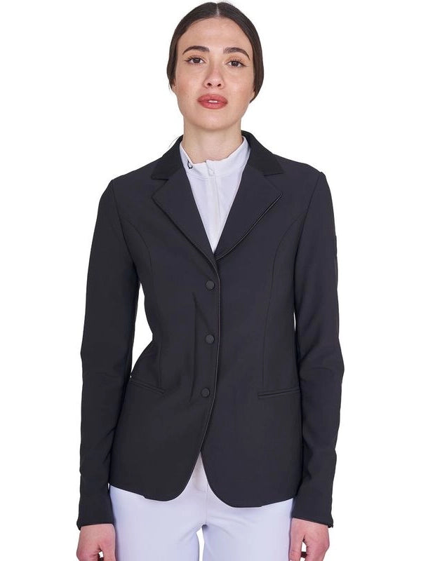 Giacca donna concorso zip e bottoni