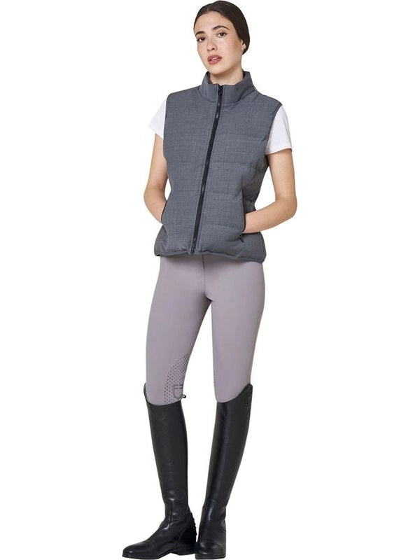 Smanicato donna trapuntato in lana
