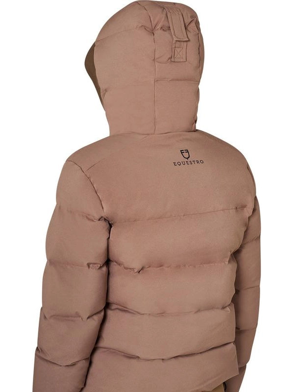 Giacca piumino donna con cappuccio