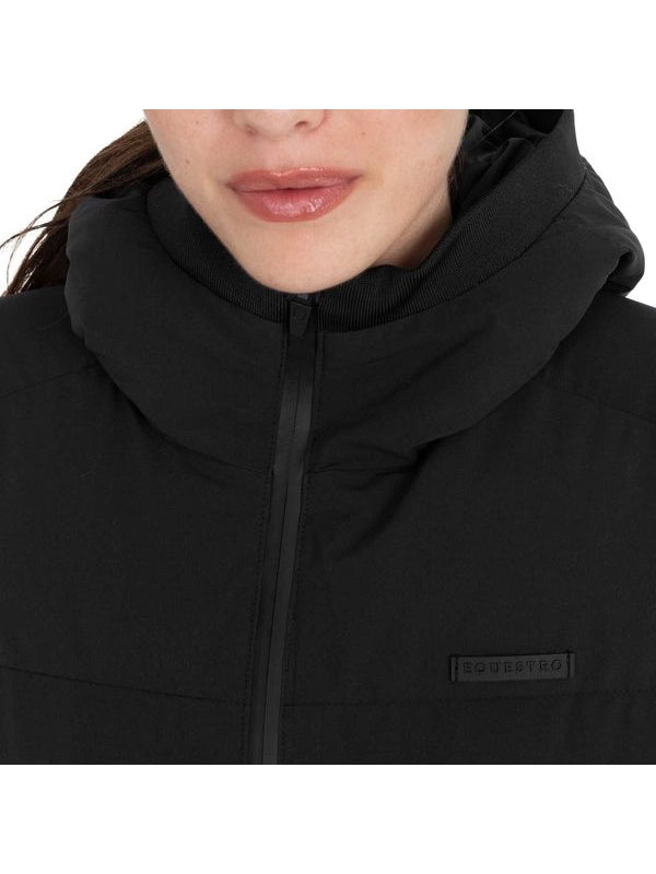 Giacca piumino donna con cappuccio