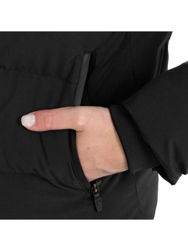 Giacca piumino donna con cappuccio