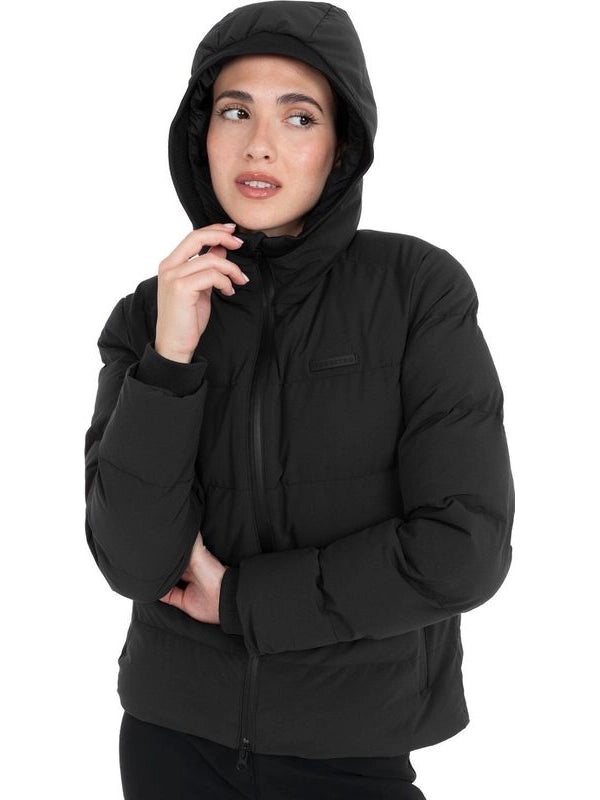 Giacca piumino donna con cappuccio