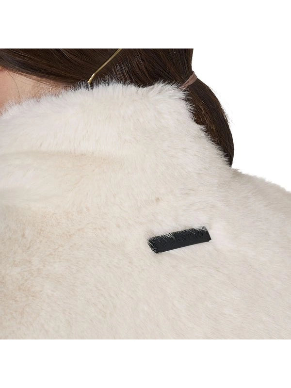 Capospalla donna in pelliccia sintetica