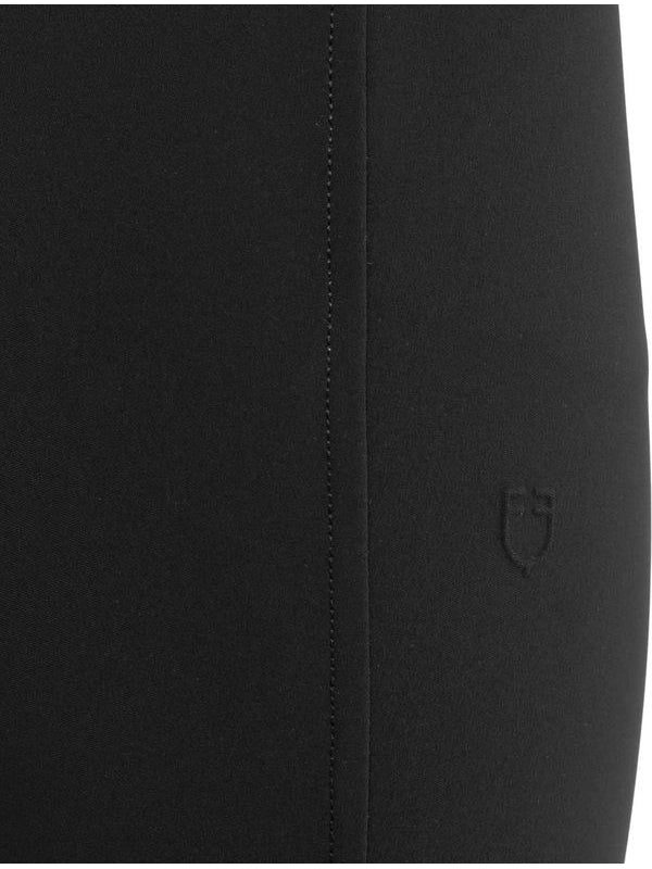 Pantaloni donna vita alta con grip al ginocchio