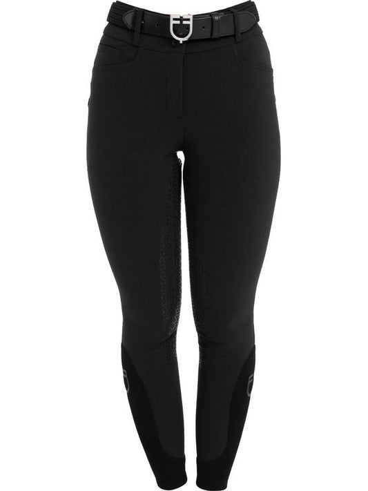 Pantaloni donna full grip vita alta in tessuto tecnico bi-stretch