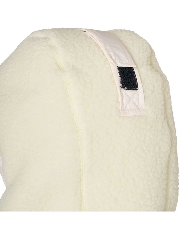 Giacca piumino donna con inserti in teddy