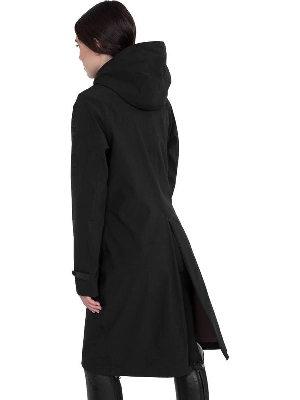 Softshell lungo donna con apertura posteriore