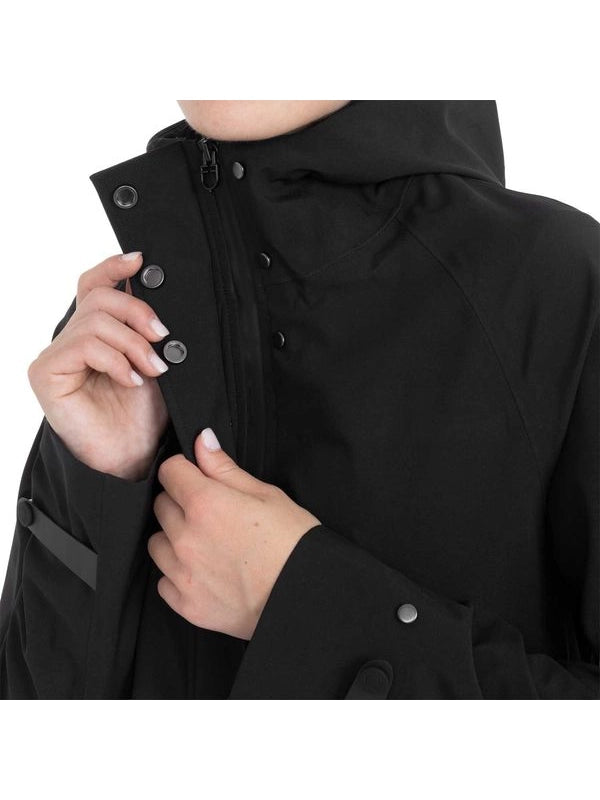 Softshell lungo donna con apertura posteriore