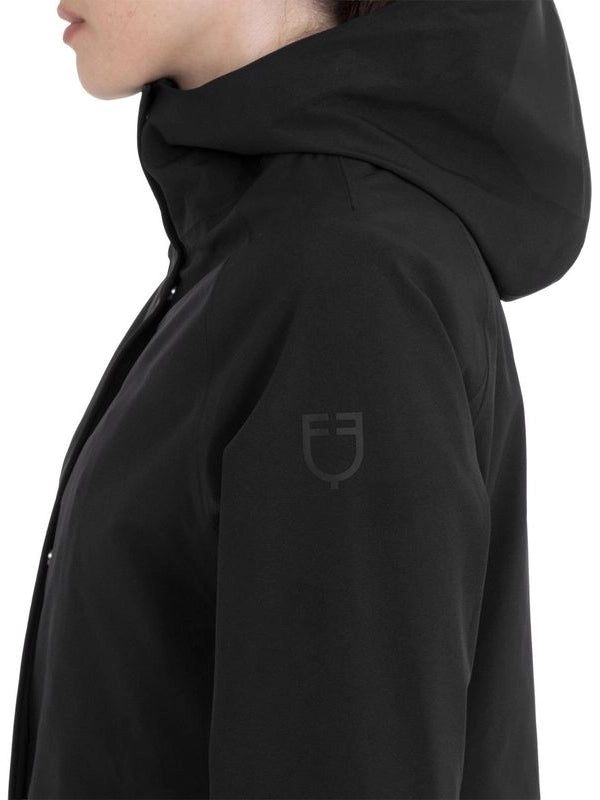 Softshell lungo donna con apertura posteriore