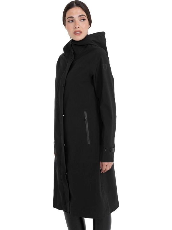 Softshell lungo donna con apertura posteriore