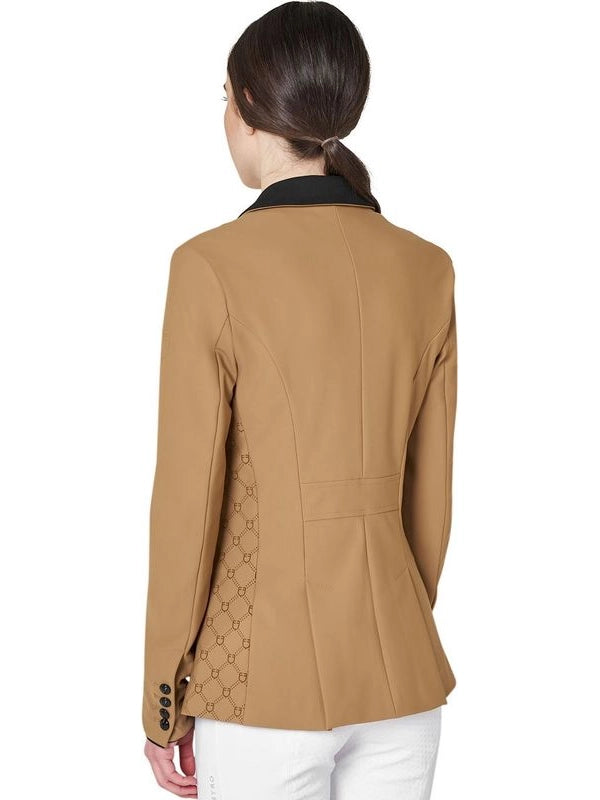 Giacca concorso donna monogram in tessuto effetto velluto