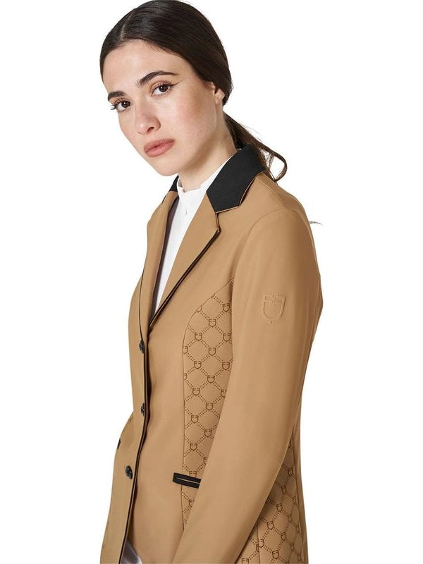 Giacca concorso donna monogram in tessuto effetto velluto