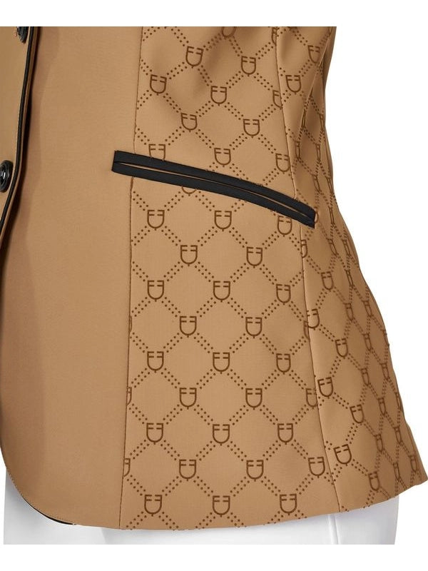 Giacca concorso donna monogram in tessuto effetto velluto