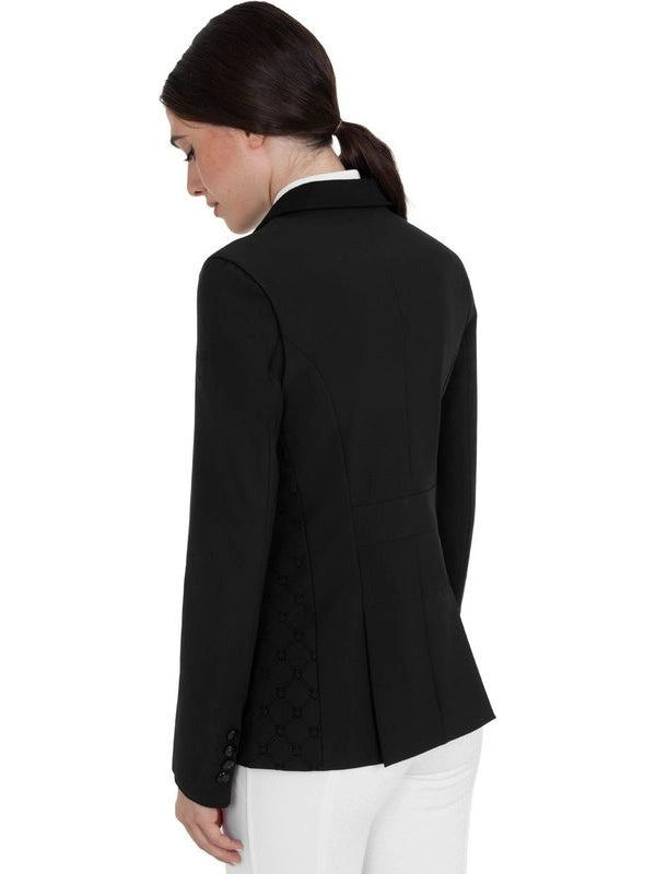 Giacca concorso donna monogram in tessuto effetto velluto