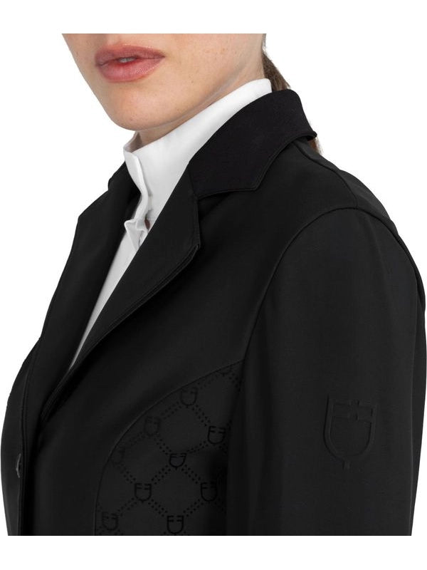 Giacca concorso donna monogram in tessuto effetto velluto