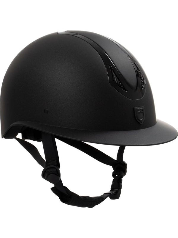 Cap donna con visiera larga omologazione EN 1384-2023