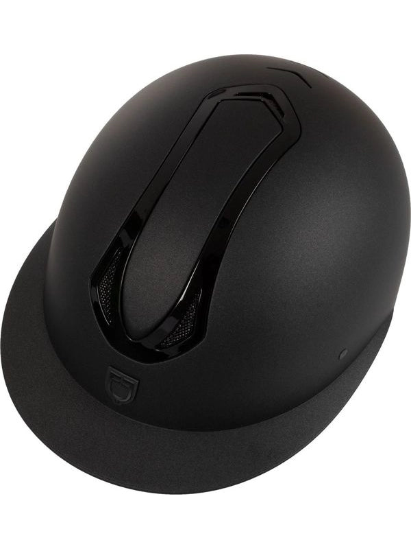 Cap donna con visiera larga omologazione EN 1384-2023