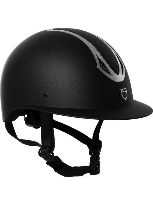 Cap donna con visiera larga omologazione EN 1384-2023