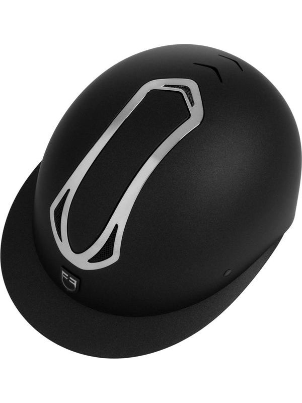 Cap donna con visiera larga omologazione EN 1384-2023