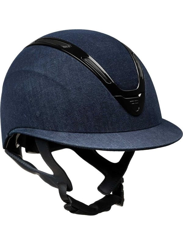 Cap Apocalypse donna calotta rivestita in tessuto omologazione EN 1384-2023