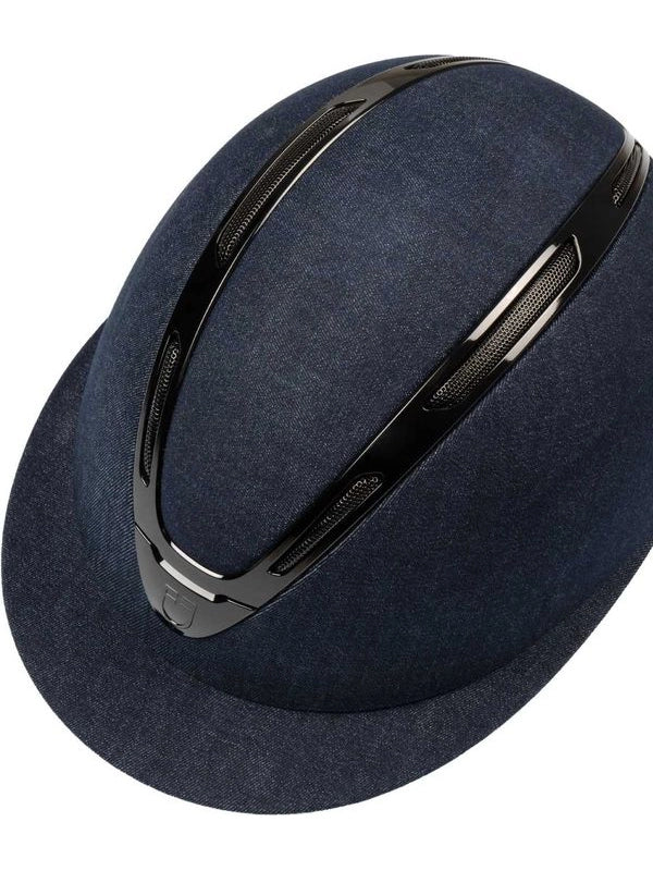 Cap Apocalypse donna calotta rivestita in tessuto omologazione EN 1384-2023