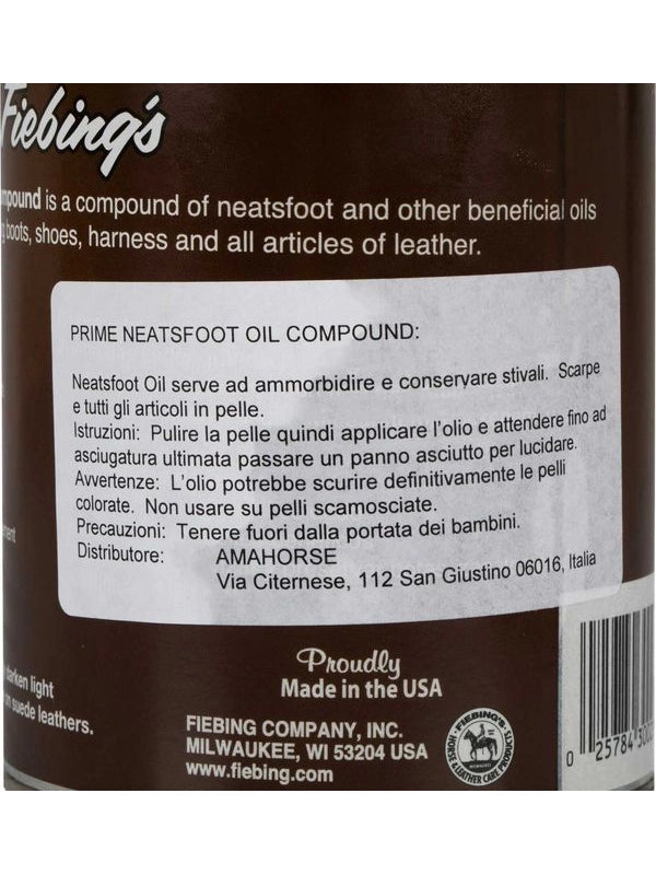 Olio cuoio compound fiebing's 946 ml