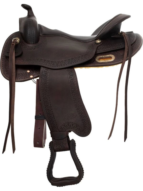 Sella round buffalo leather colchoco