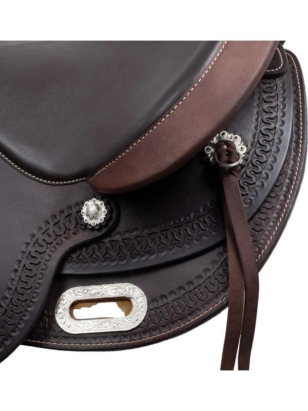 Sella short back buffalo leather colchoco