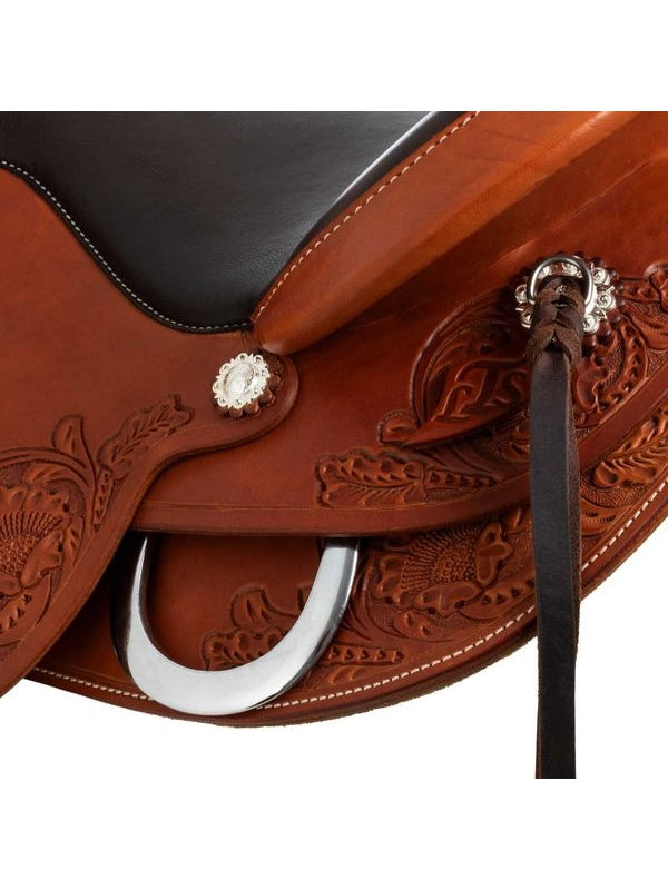 Sella short back cow leather