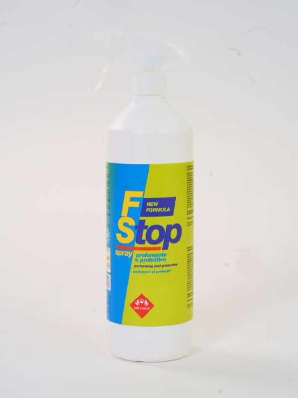 F stop spray rider & horse