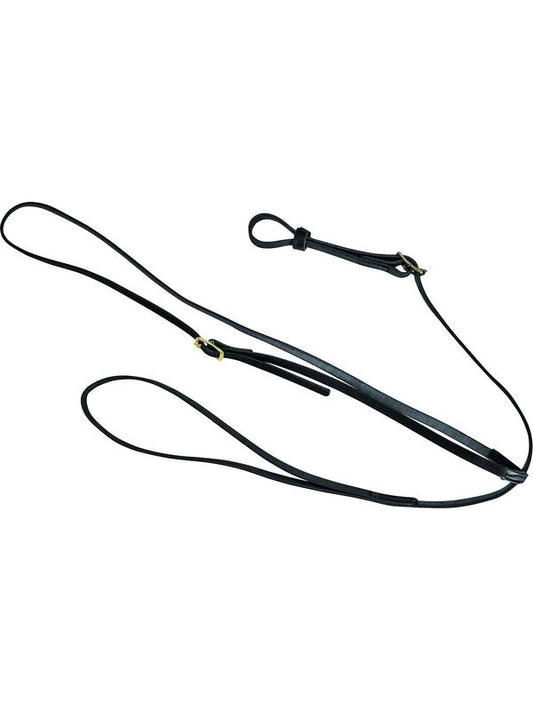 Martingala cuoio horse ball