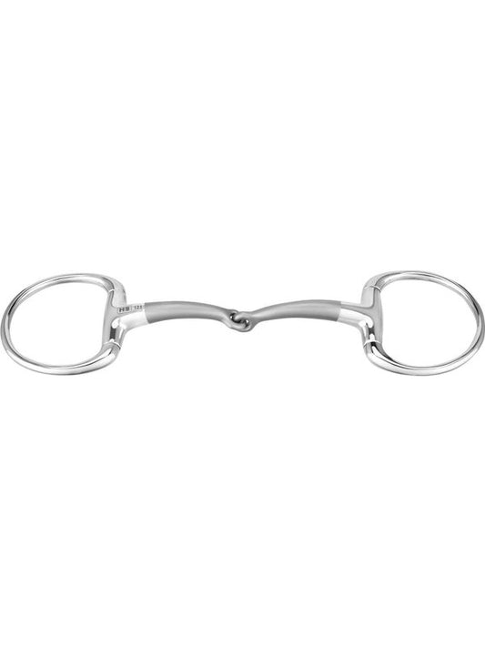 Satinox eggbutt bit 14 mm single jointed stainless steel