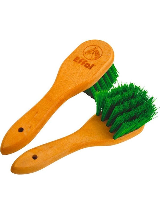 Spazzola effol zoccoli manico legno