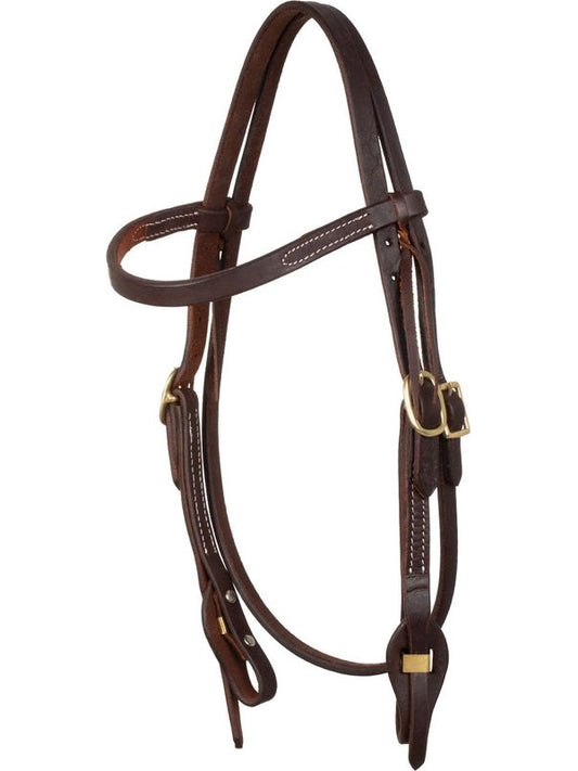 Briglia western con frontalino a cambio rapido