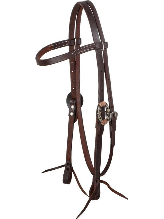 Briglia western fantasia tedesca in argento