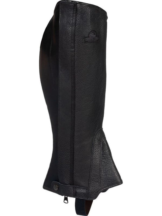 Gp leather/stretch leather half chaps