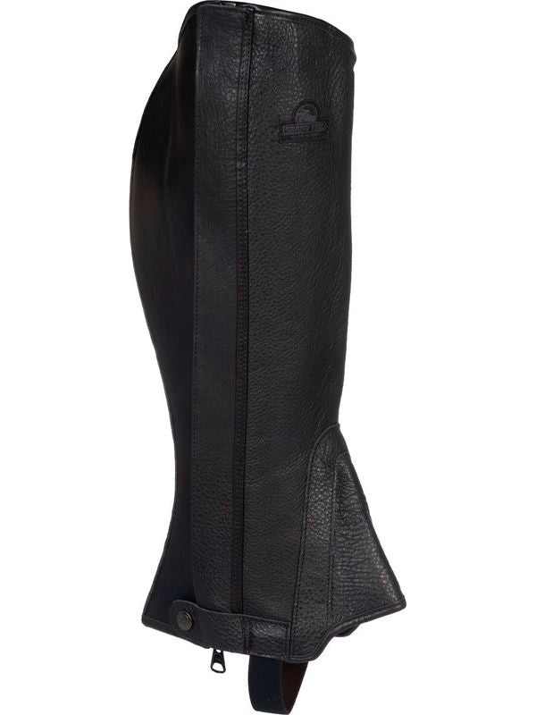 Gp leather/stretch leather half chaps