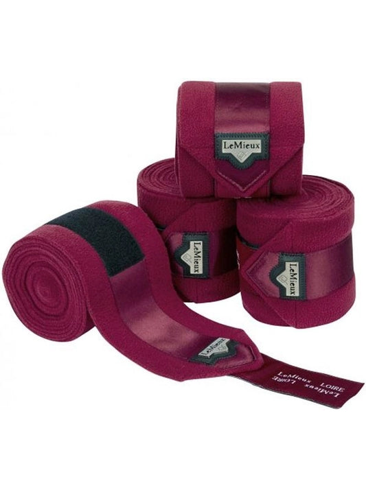 Fasce lemieux loire satin polo mulberry large set da 4