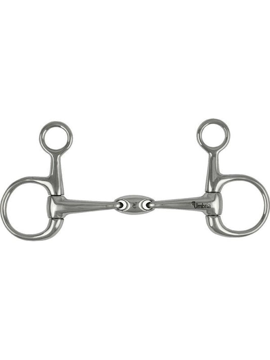 Filetto baucher inox c/oliva curved mouth
