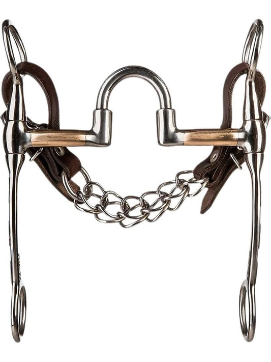 Morso correctional bf con barre in rame e aste medie decorate 11mm