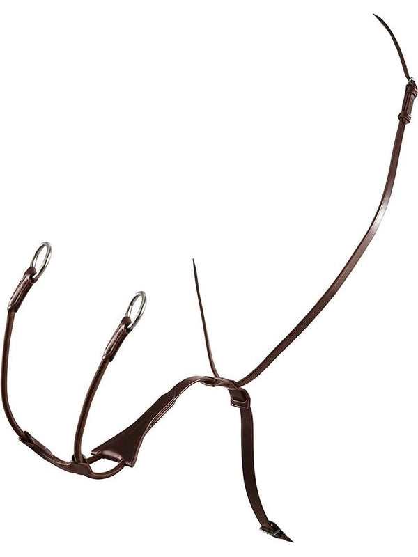 Martingala a collier in pelle conciata