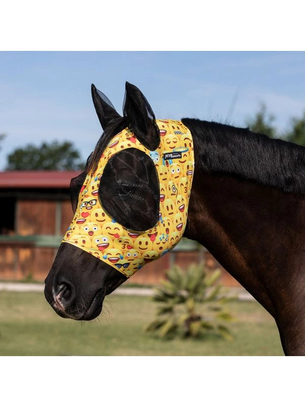 Maschera anti mosche con retina copriorecchie