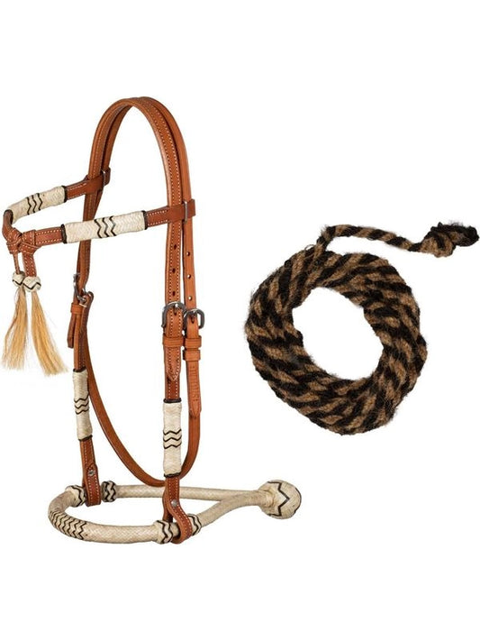 Bosal con redini mecate in crine