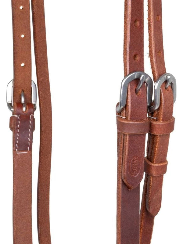 Testiera pool's v in cuoio argentino harness