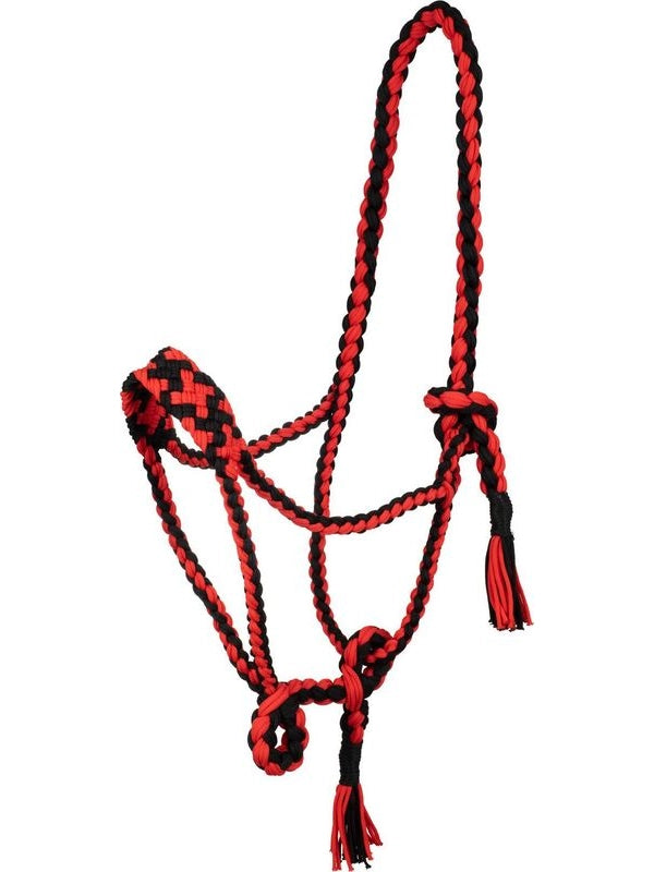 Cavezza in nylon intrecciato