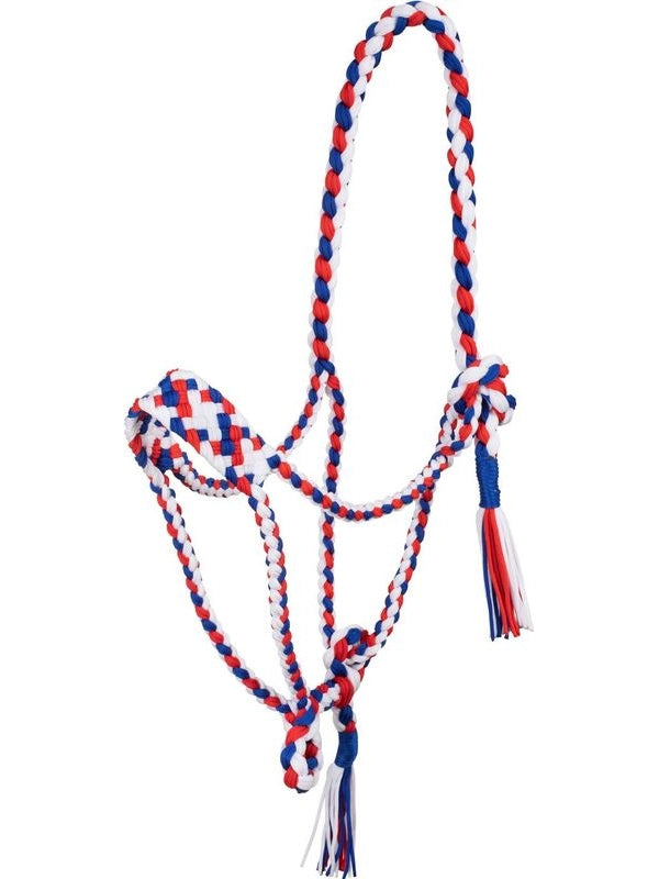 Cavezza in nylon intrecciato
