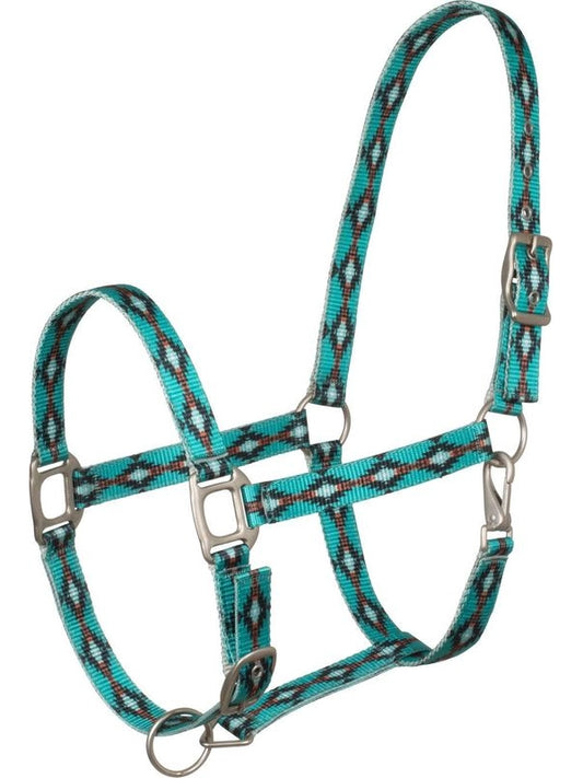 Cavezza in nylon con decorazioni navajo