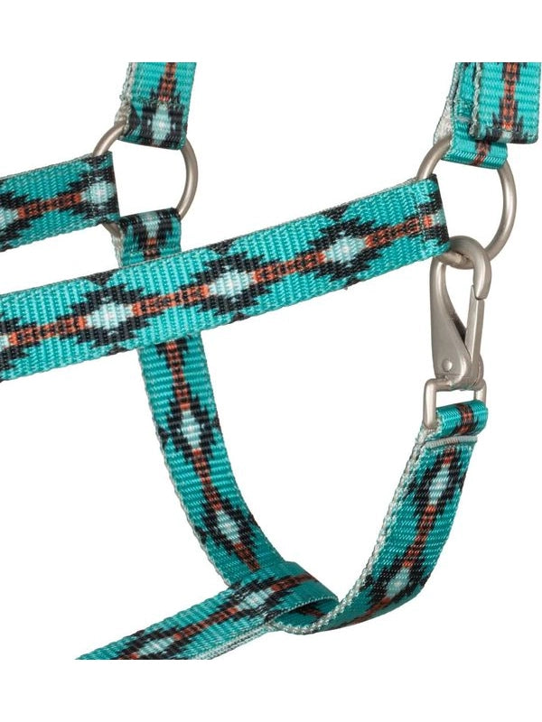 Cavezza in nylon con decorazioni navajo
