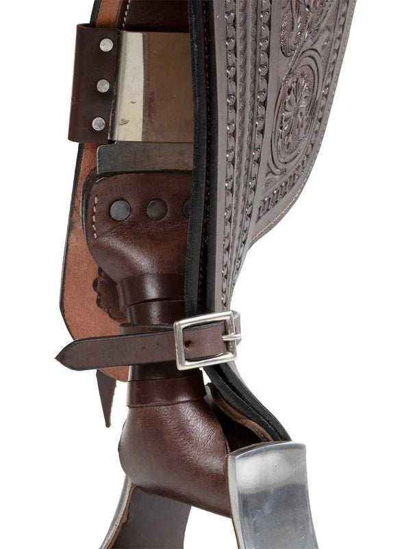 Sella wade ranch con flower tooling