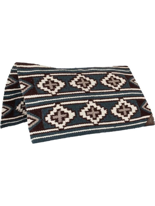 Nz wool contour shape blanket 33x38